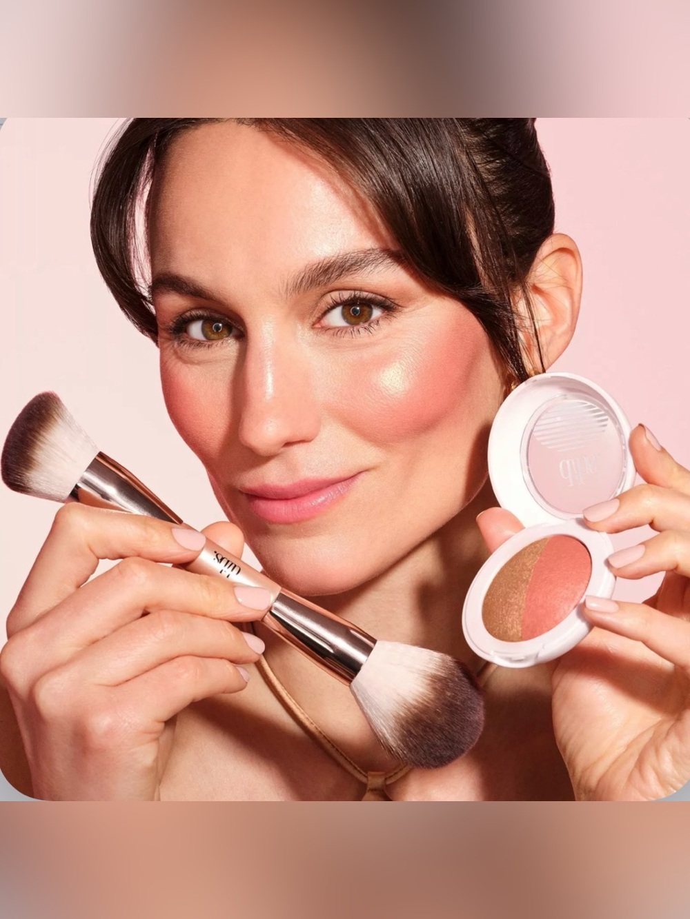 DIBS Beauty The Duet Baked Blush – Starstruck 0.3 oz - Picture 5 of 7
